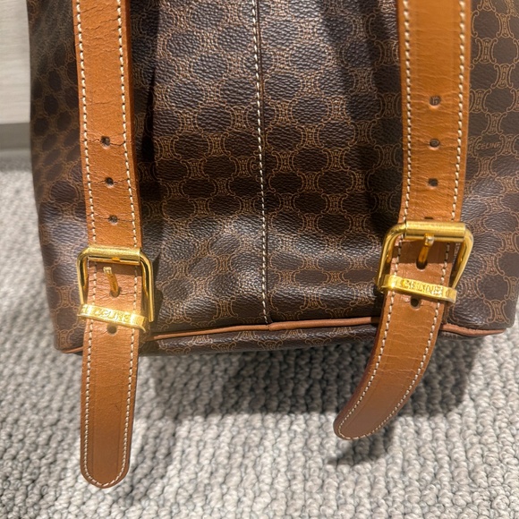 vintage celine macadam triomphe backpack. Lisa Style - Picture 4 of 7